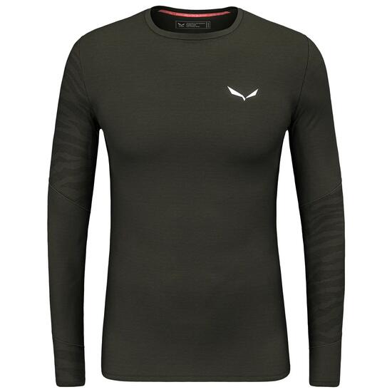 T-shirt à manches longues pour homme Salewa CRISTALLO WARM