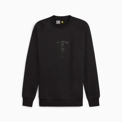 Sweat-shirt de sport homme Puma FERRARI RACE BIG SHIELD CREW