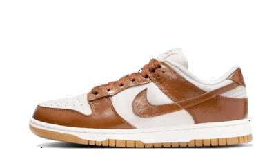 Scarpe - donna - pelle struzzo lucida - dunk low lx