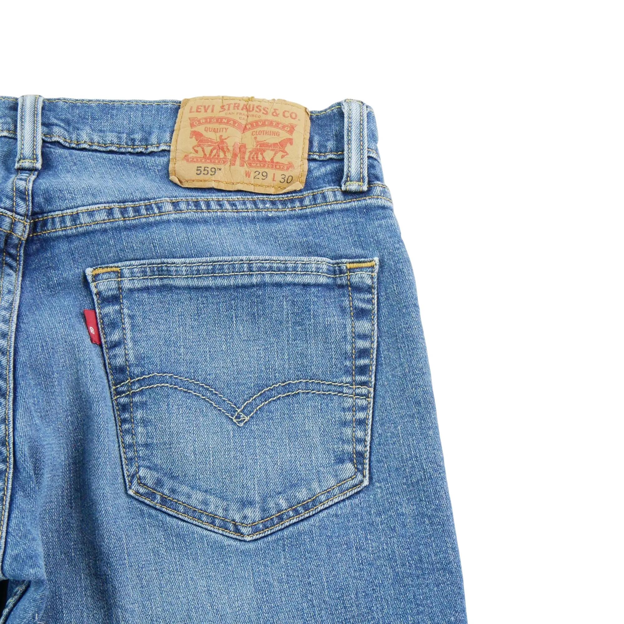 Refurbished - Levi Strauss Herren Jeans W29/L30 559 Red - In sehr gutem Zustand 5/7
