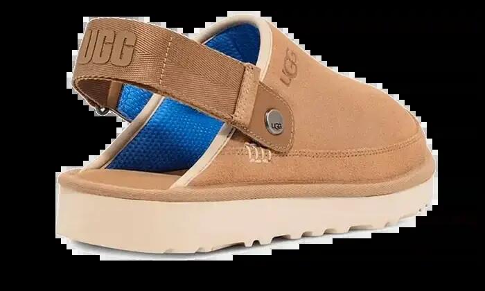 Zuecos - Casual - Hombre - Ante, Plantilla espuma - Goldencoast 3/4