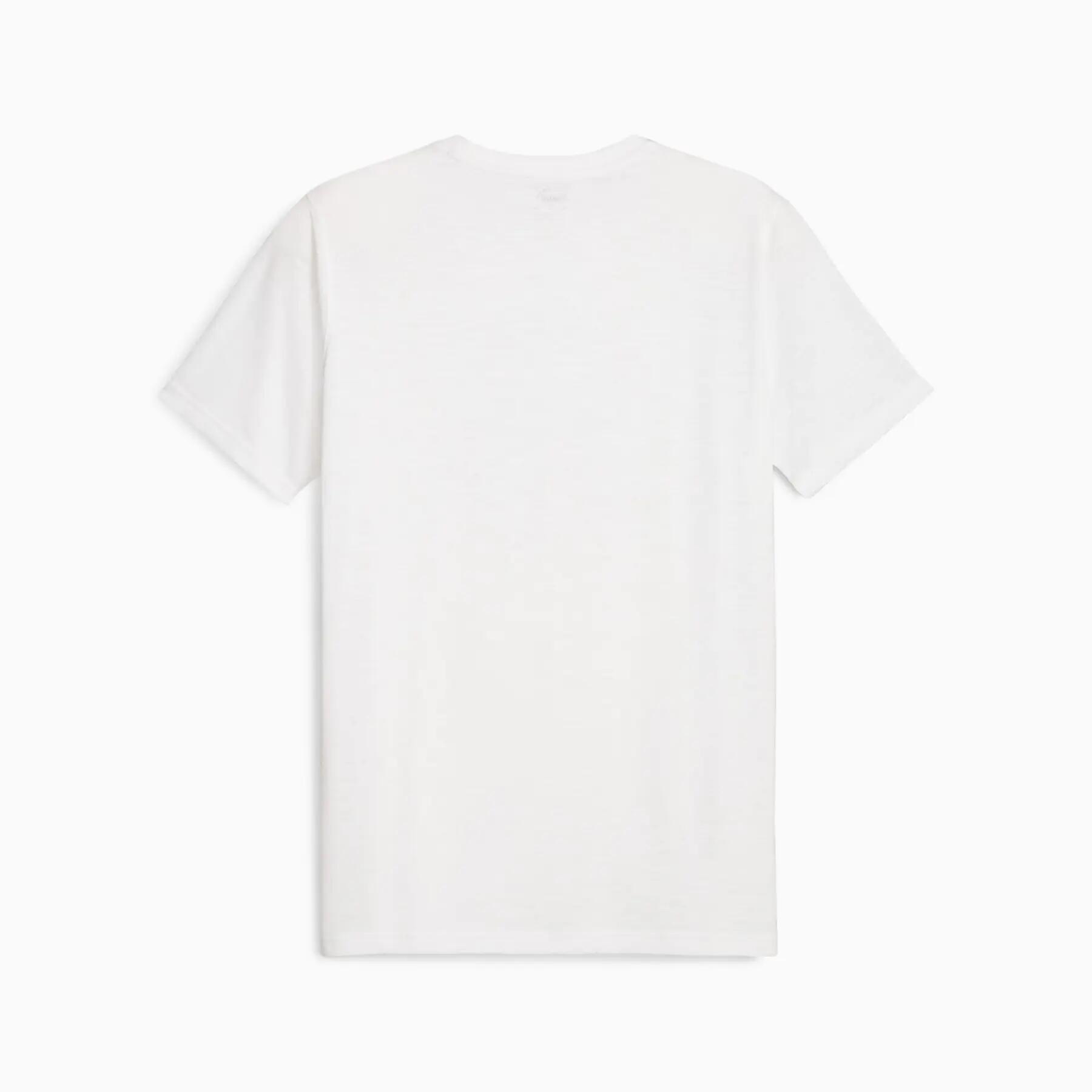 Puma S GRAPHIC EMBLEM heren trainingsshirt wit 52419702 r M 2/7