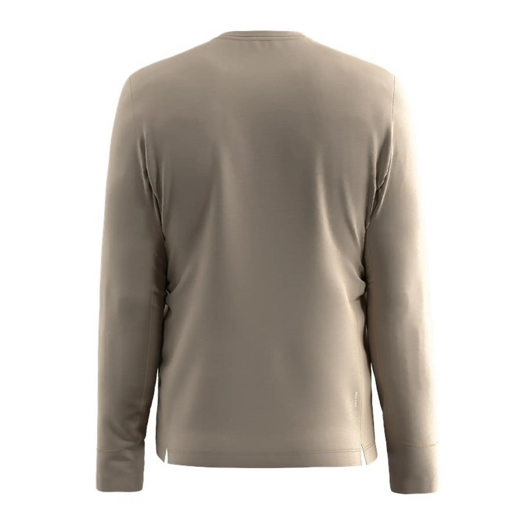 Camisa masculina de manga comprida Salewa PUEZ DRY bege tamanho XXL 2/8