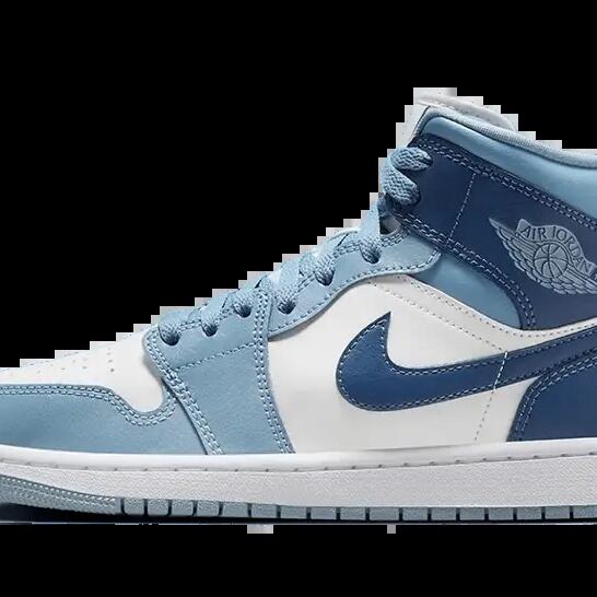 Basketball shoes - Mid, Air-Sole - Air Jordan 1 Mid - Blue