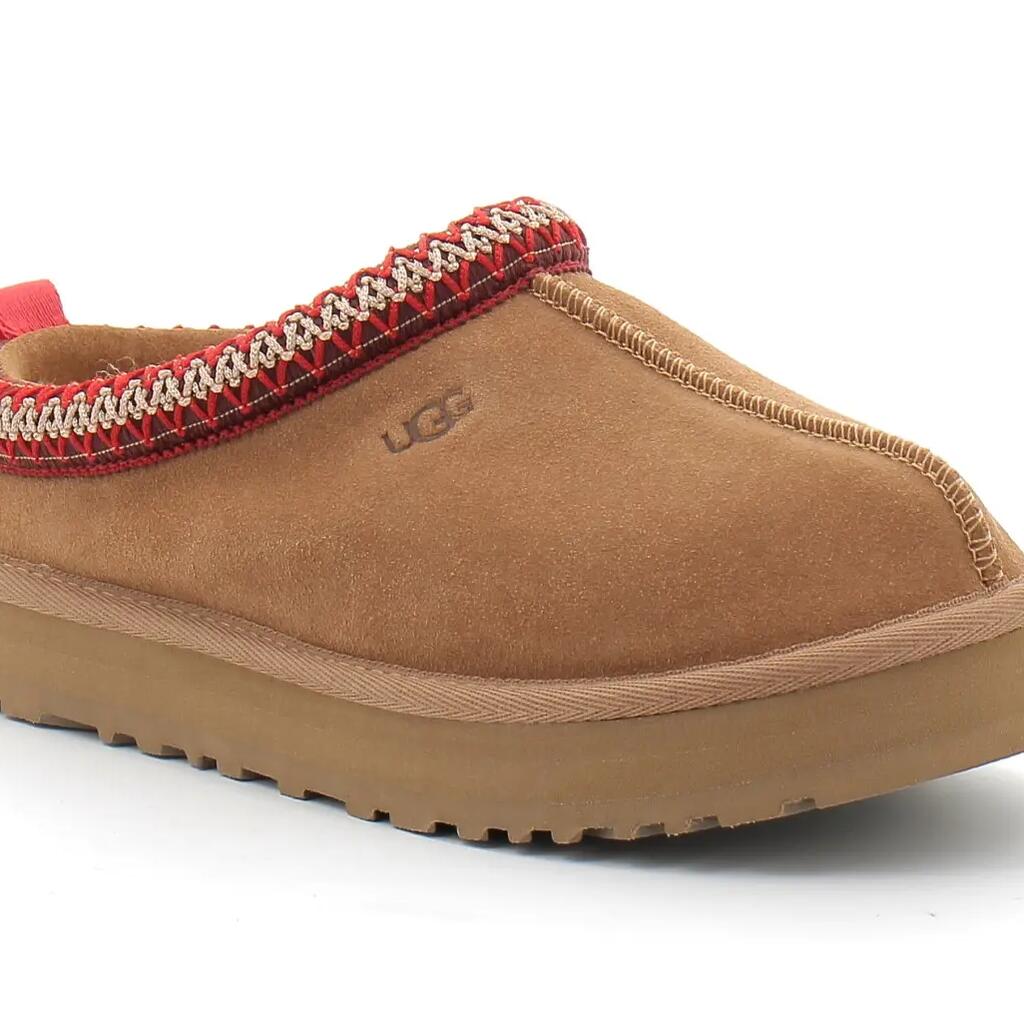 Kids - Leisure - Slipper - Platform suede - Tazz - Chestnut