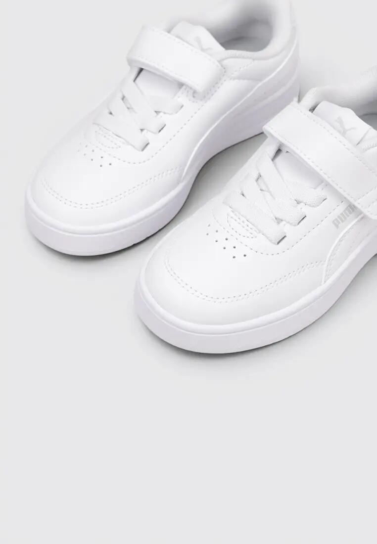 Zapatillas Deportivas Niños Puma COURT CLASIC CLEAN  Blanc 3/4