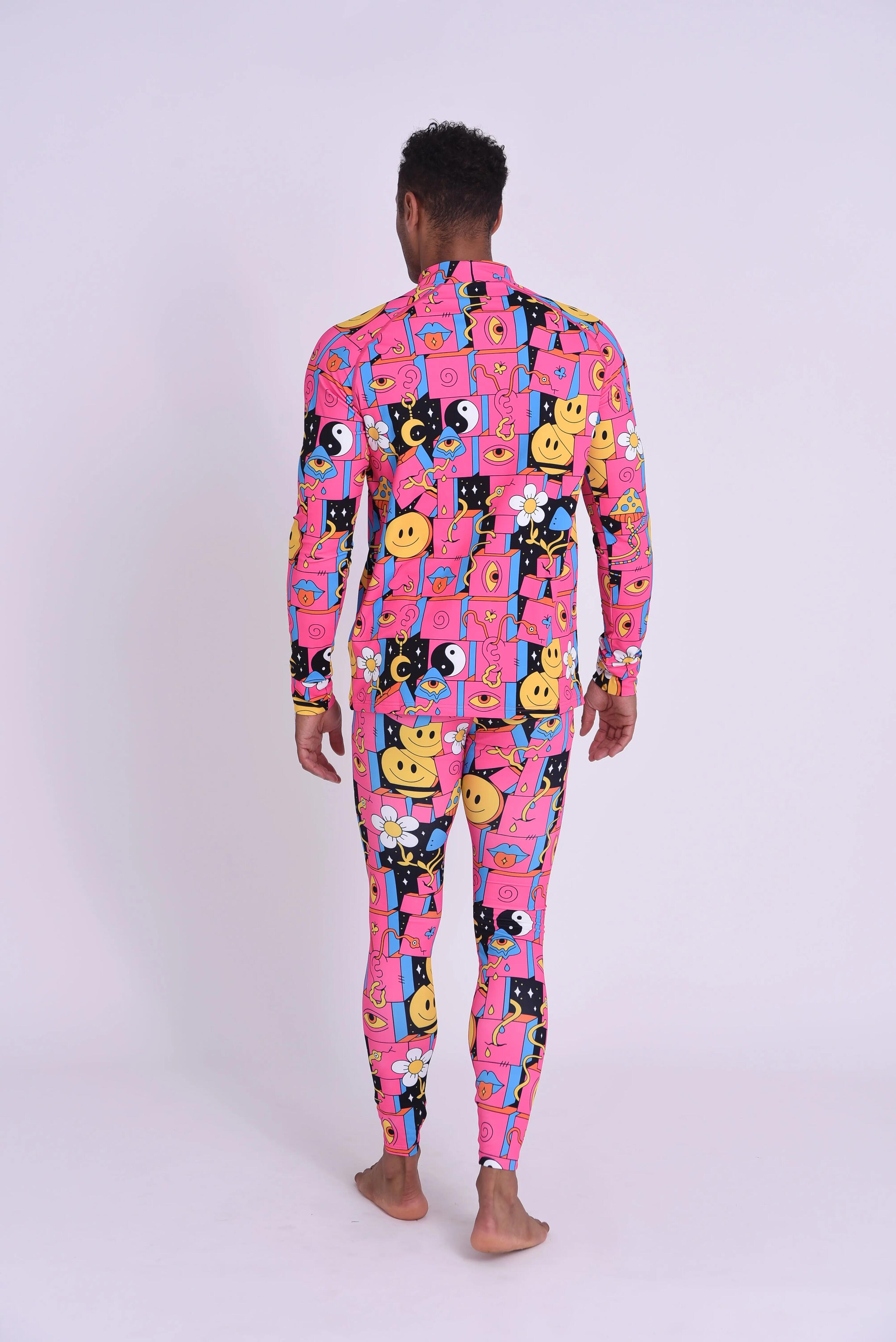 Trippy Hippy Herren Funktionsshirt 4/5