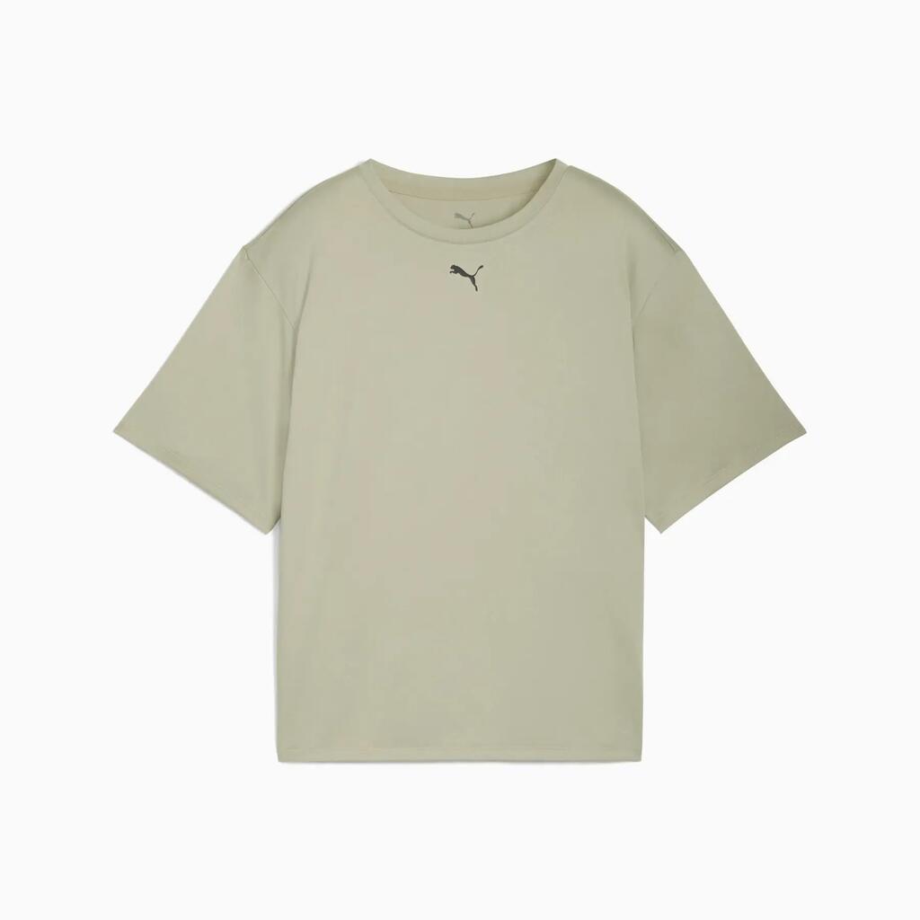 Puma TAD ESSENTIAL RELAXED women's T-shirt green 52713982 r S