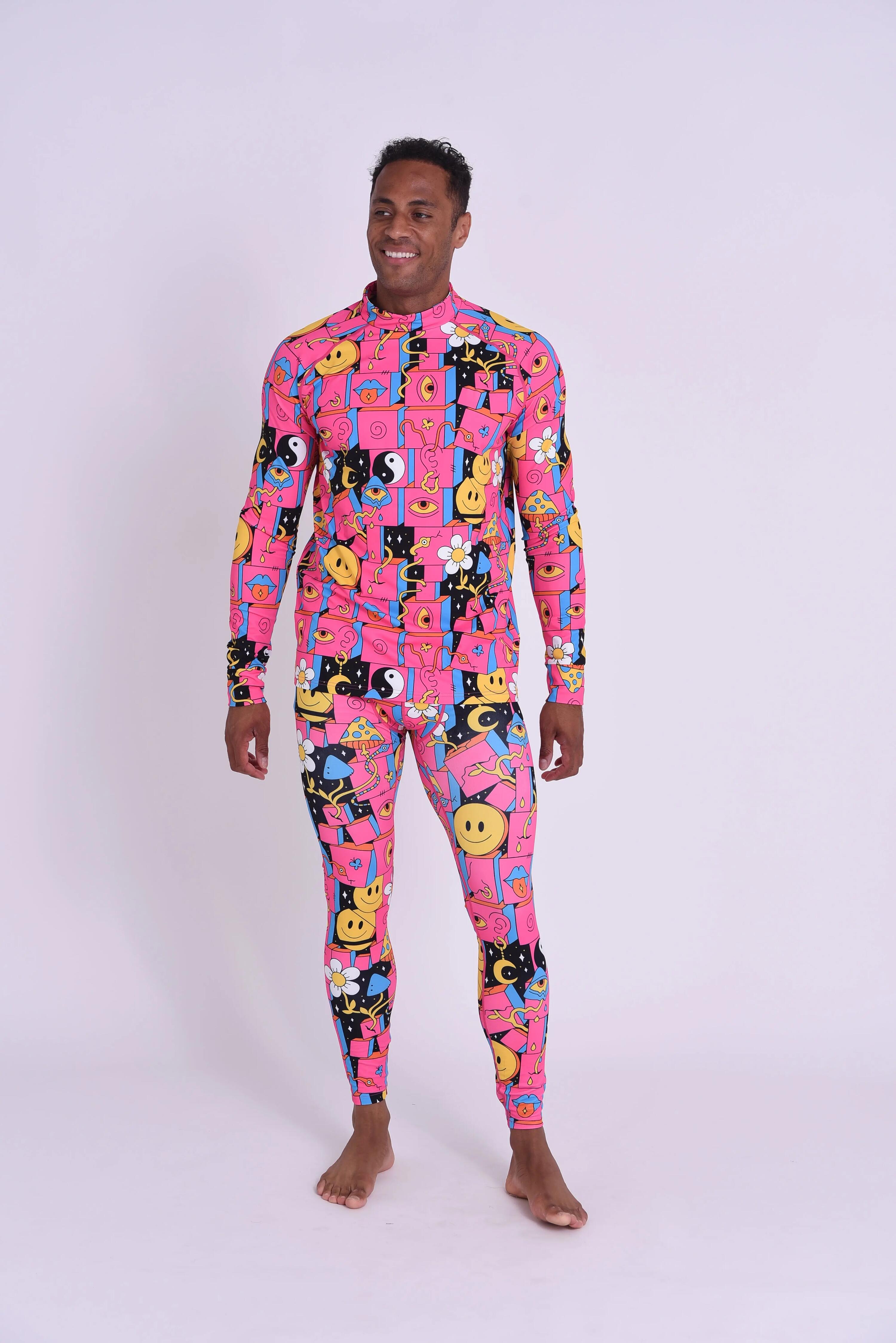Trippy Hippy Herren Funktionsshirt 3/5