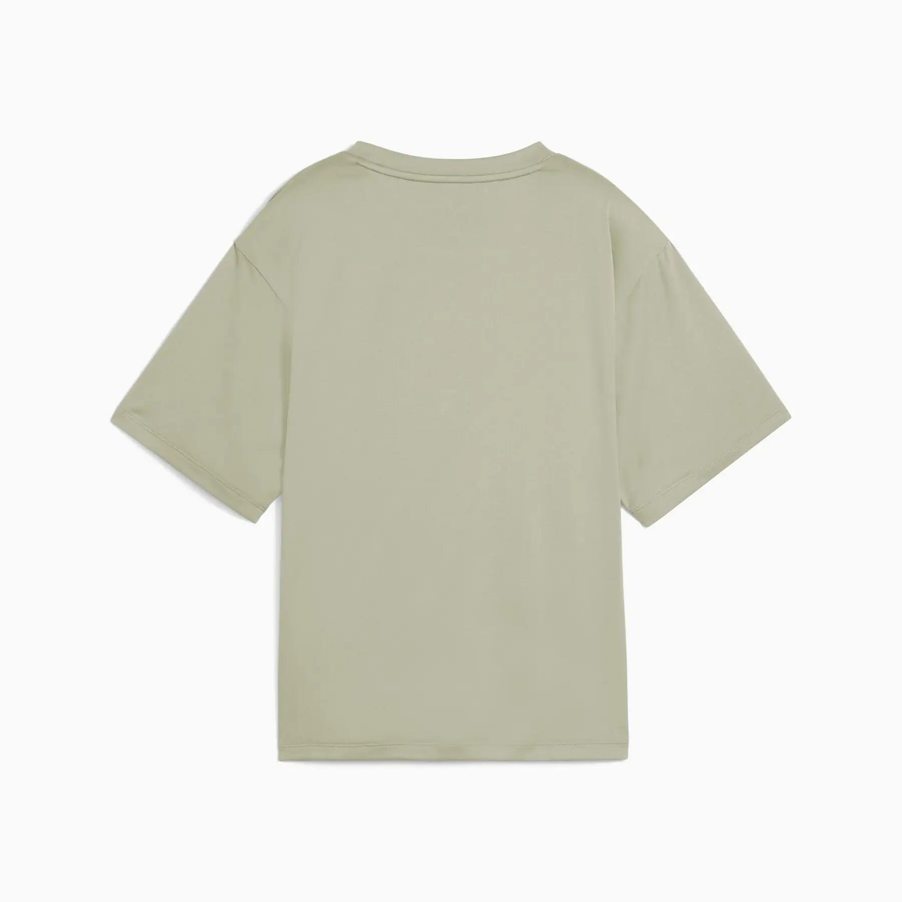 T-shirt da donna Puma TAD ESSENTIAL RELAXED verde 52713982 r M 2/2