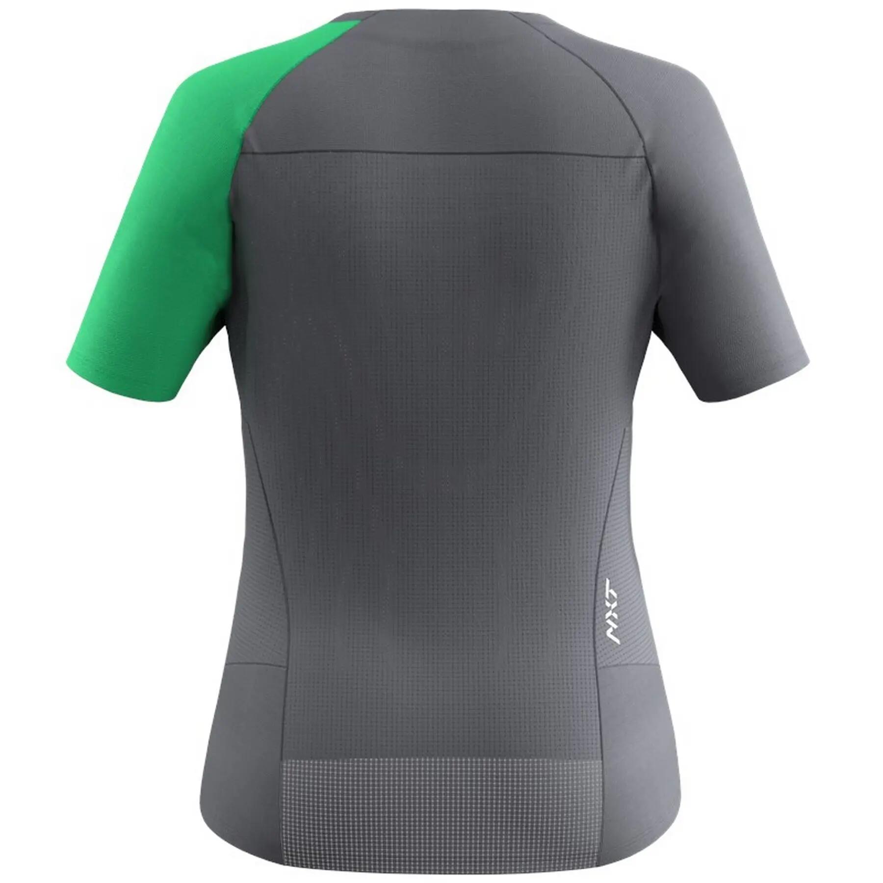 Camiseta feminina Salewa NXT cinza 00-0000029064_0531 tamanho R G 2/3