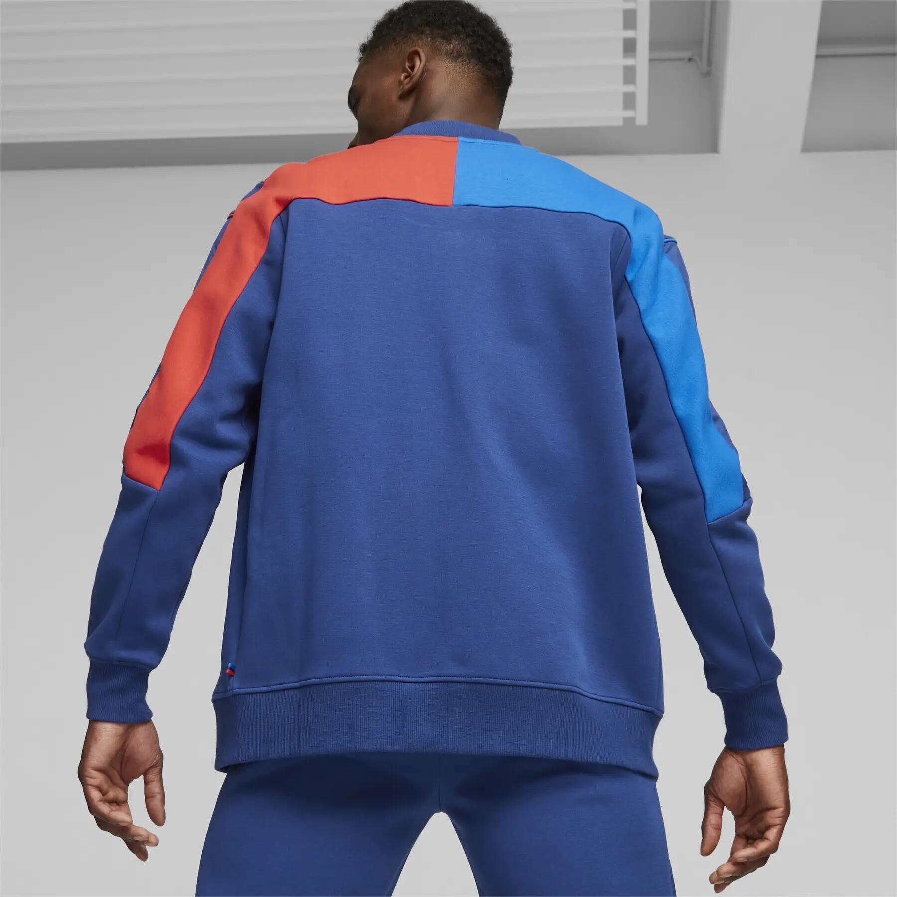 Moletom masculino Puma BMW MMS MT7 azul tamanho XL 7/8