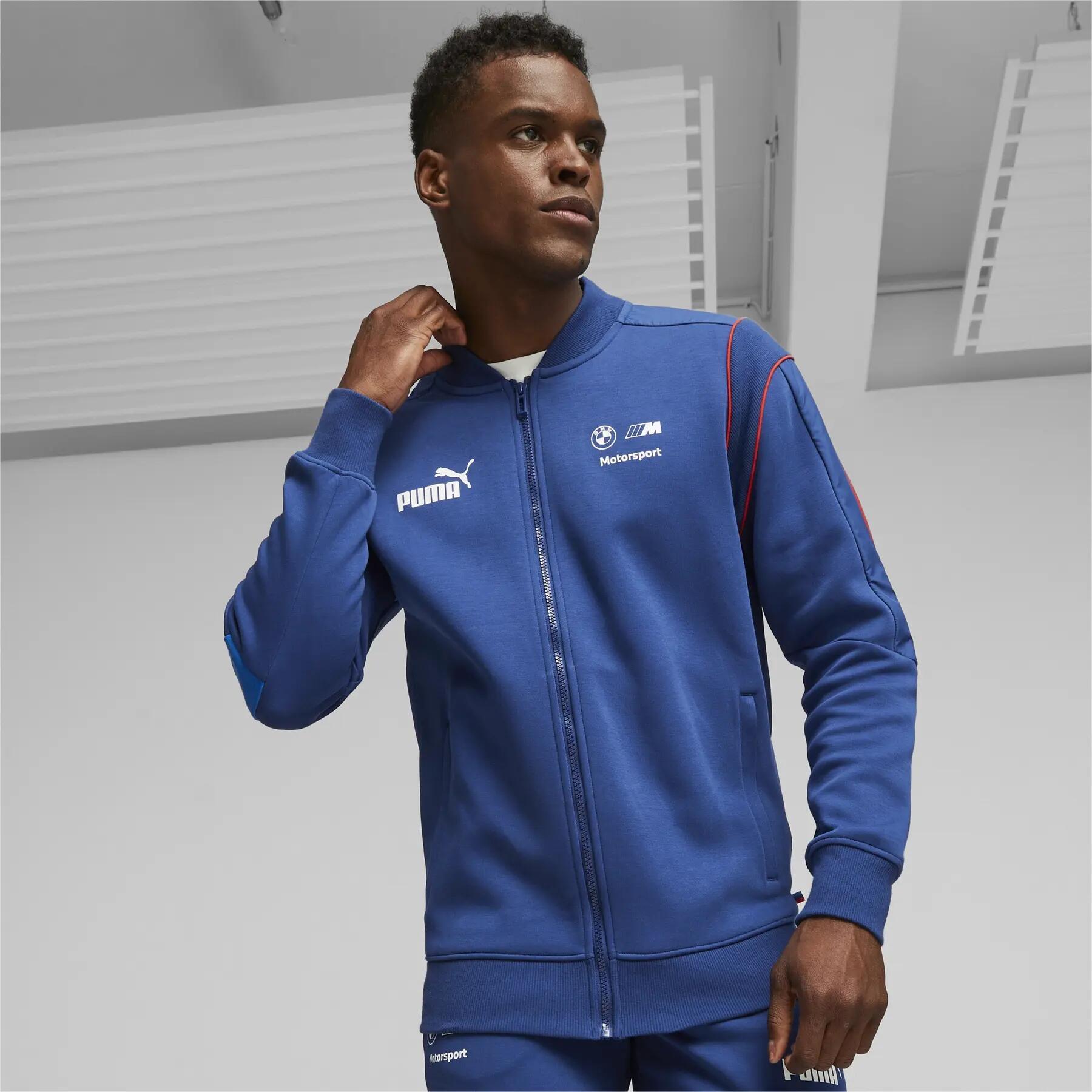 Moletom masculino Puma BMW MMS MT7 azul tamanho XL 3/8