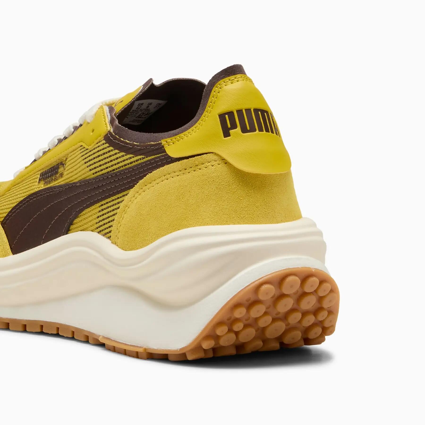 Tênis esportivo masculino Puma RIDER ELITE amarelo 40292212 tamanho 41 6/7