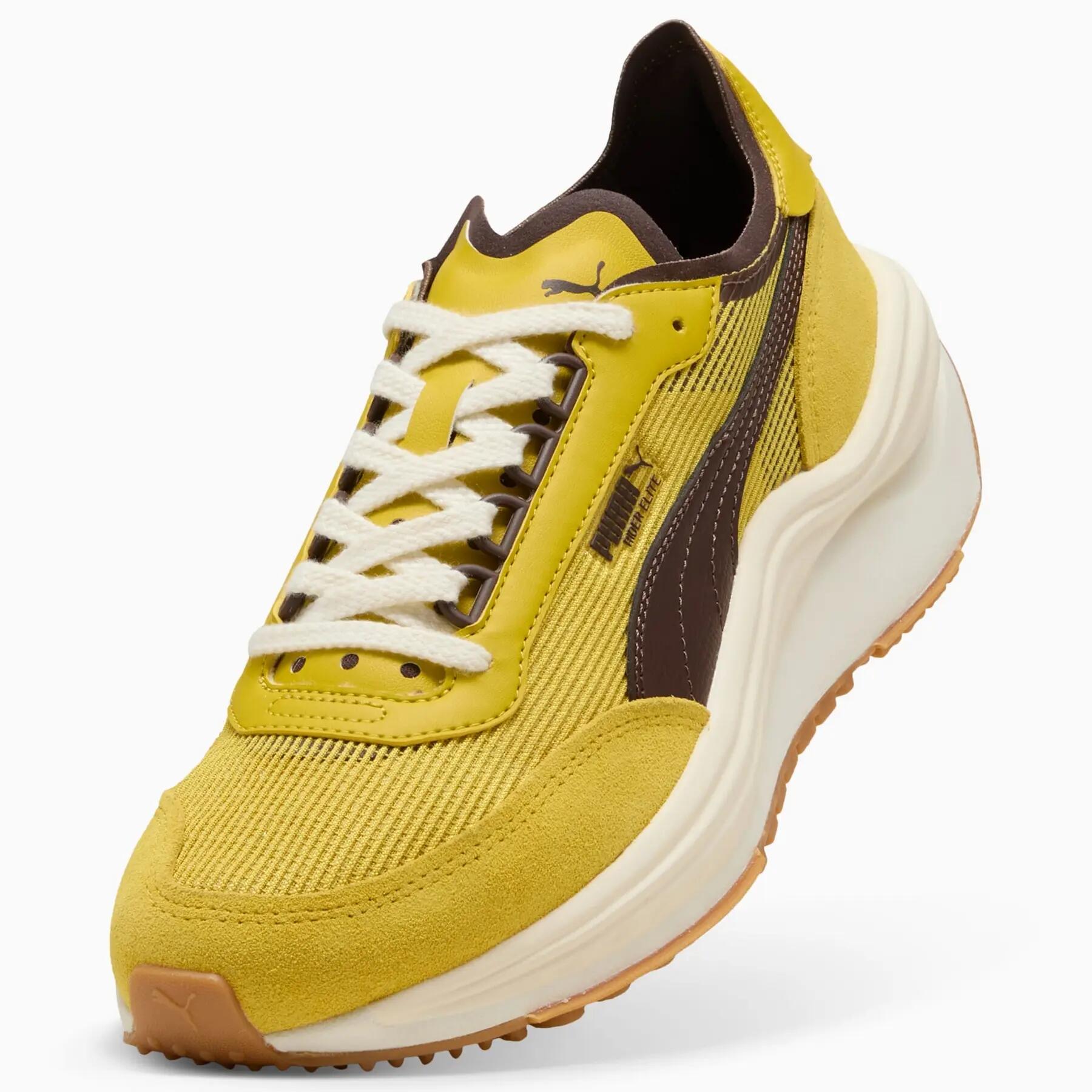 Tênis esportivo masculino Puma RIDER ELITE amarelo 40292212 tamanho 41 5/7