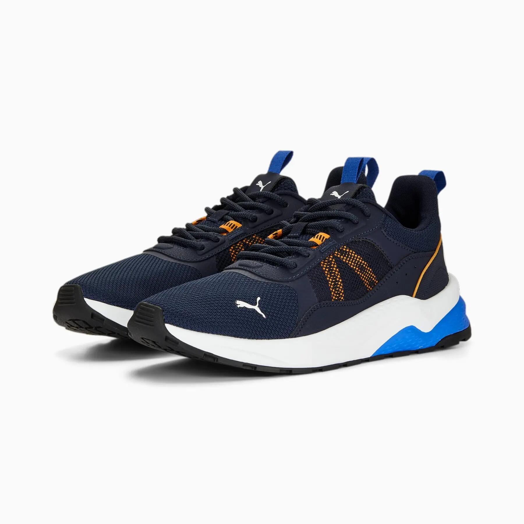 Tênis esportivo masculino Puma ANZARUN 2.0 azul marinho 38921305 tamanho 42,5 1/7