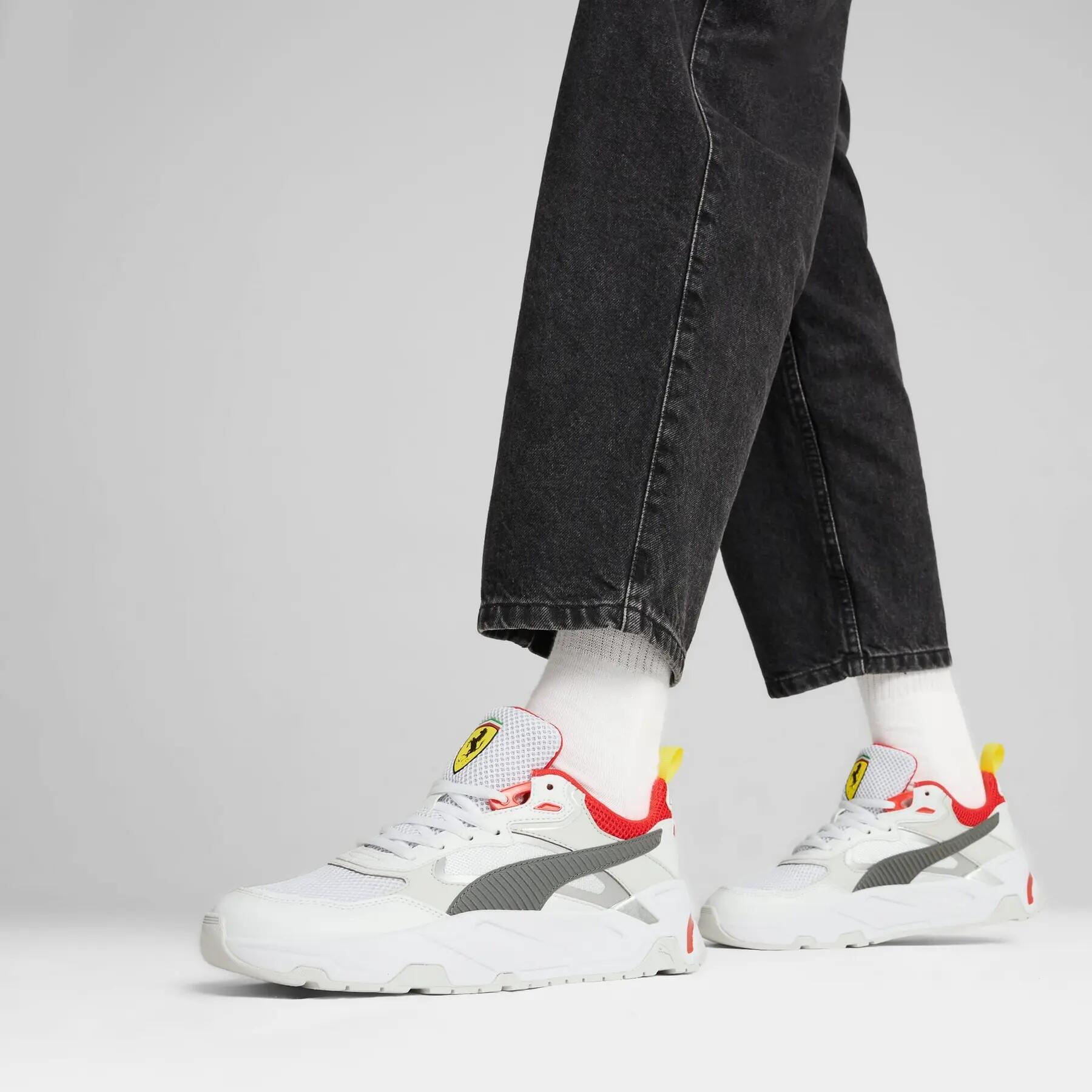 Buty sportowe męskie Puma FERRARI TRINITY białe 30857702 r 42.5 7/8