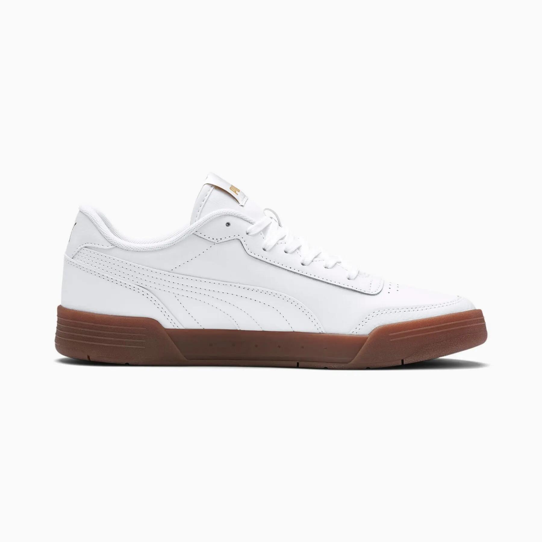 Tênis esportivo masculino Puma CARACAL branco 36986306 tamanho 41 4/7