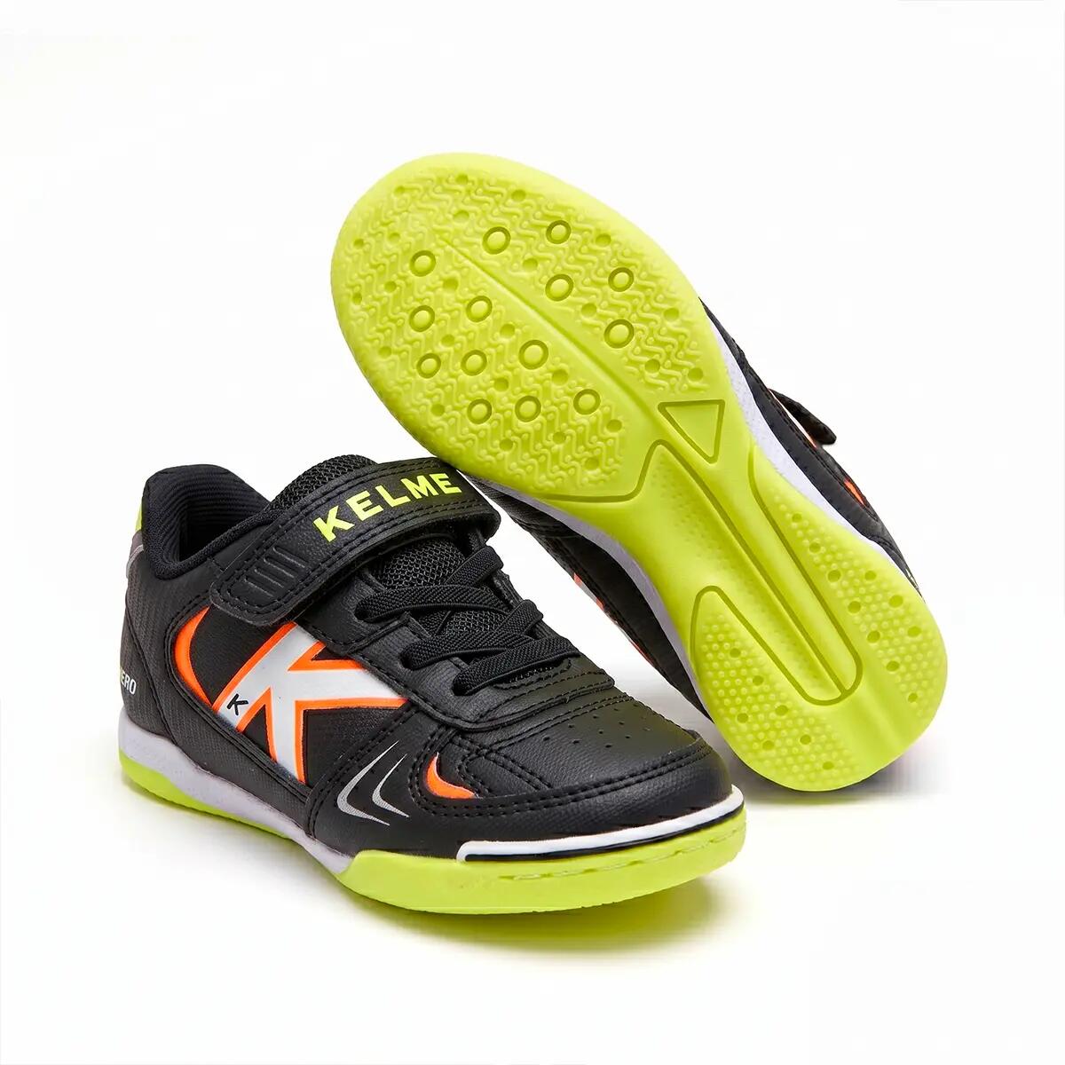 Kelme Zapatillas De Niño Hero Elastic Indoor Negro Unisex 2/4