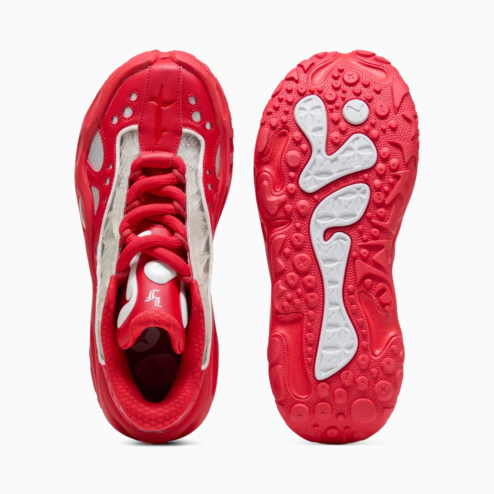 Tênis de basquete masculino Puma LA FRANCE RNR 31271502 tamanho 40 3/8