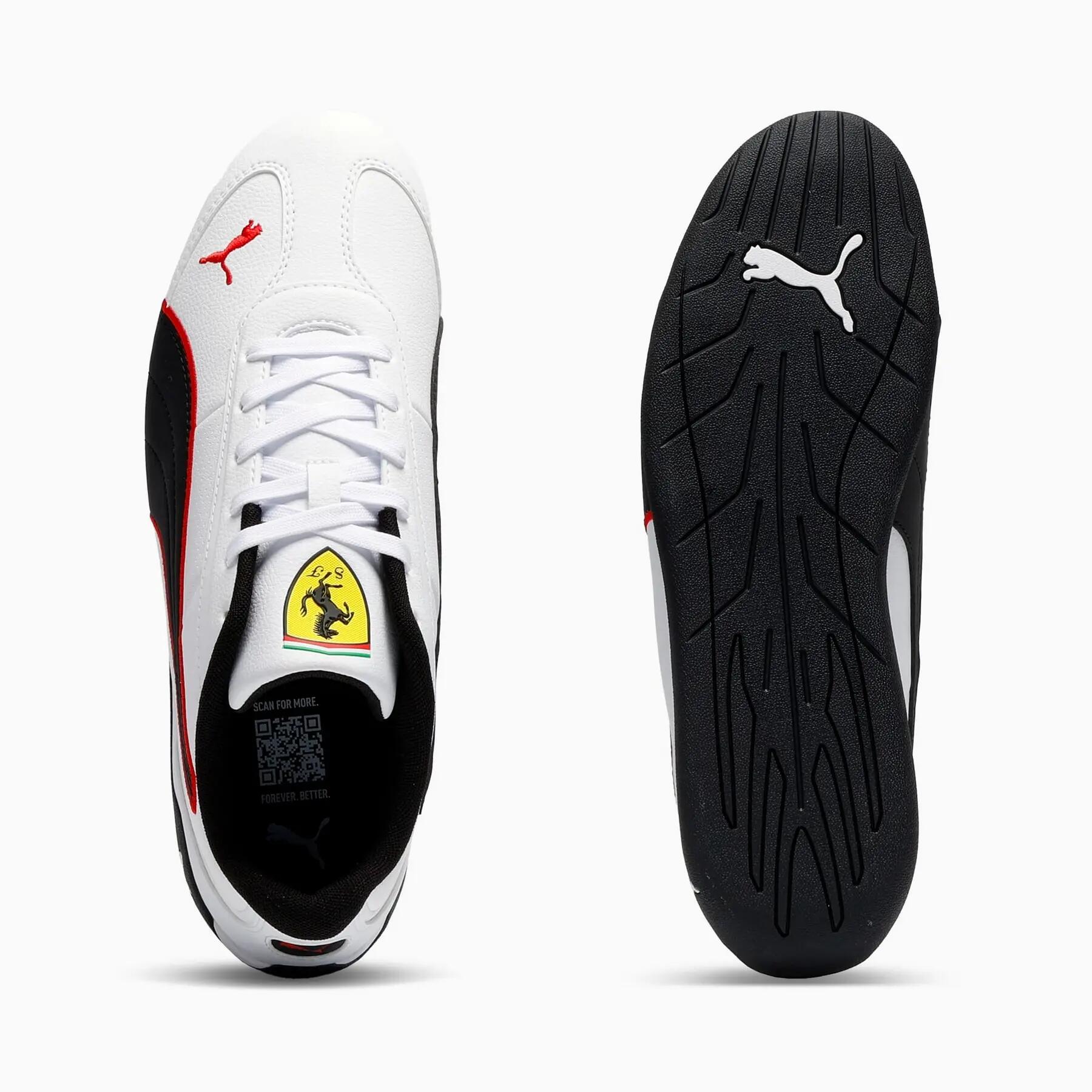 Tênis esportivo masculino Puma FERRARI REPLICATCH branco 30935502 tamanho 46 3/7