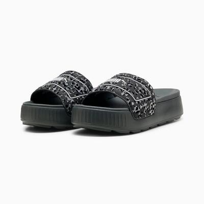 Puma karmen damesslippers grijs 39540102 maat 35.5