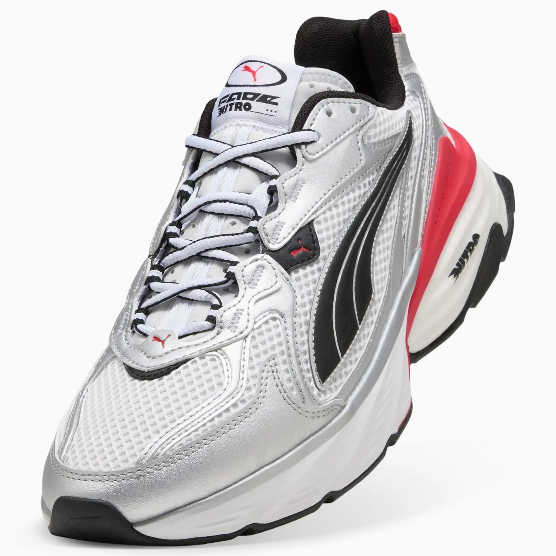 Scarpe sportive da uomo Puma FADE NITRO LS argento 40620312 r 46 5/8