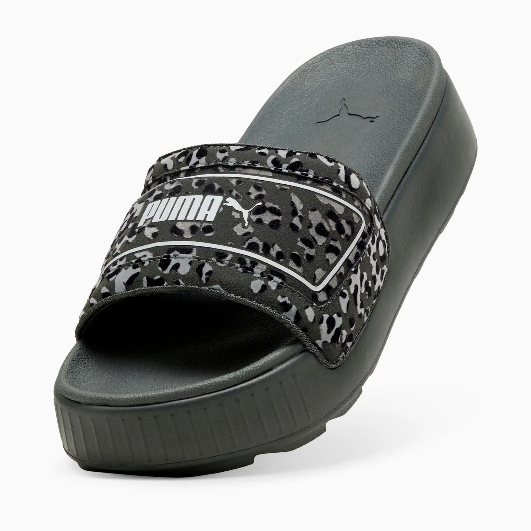 Klapki damskie Puma KARMEN szare 39540102 r 35.5 5/7