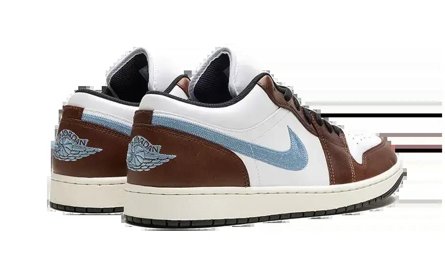 Scarpe Unisex - Basse - Jordan 1 Retro Low - Brown/Blue Grey 3/4