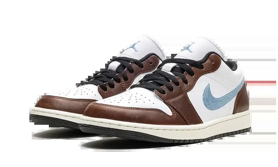 Scarpe Unisex - Basse - Jordan 1 Retro Low - Brown/Blue Grey 2/4