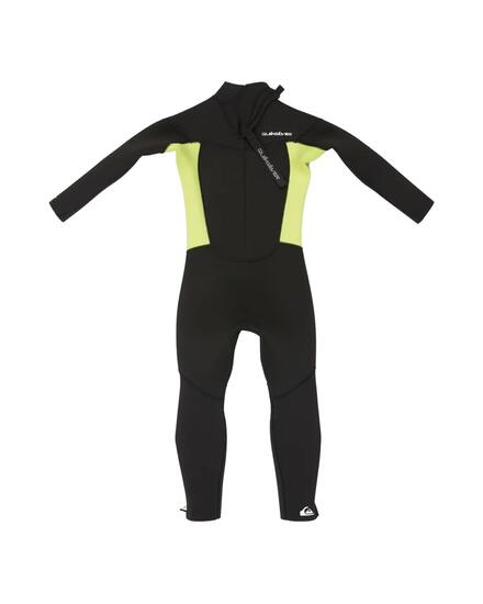 Combinaison de surf à zip dorsal PROLOGUE+ 4/3MM Vert Bébé Garçon