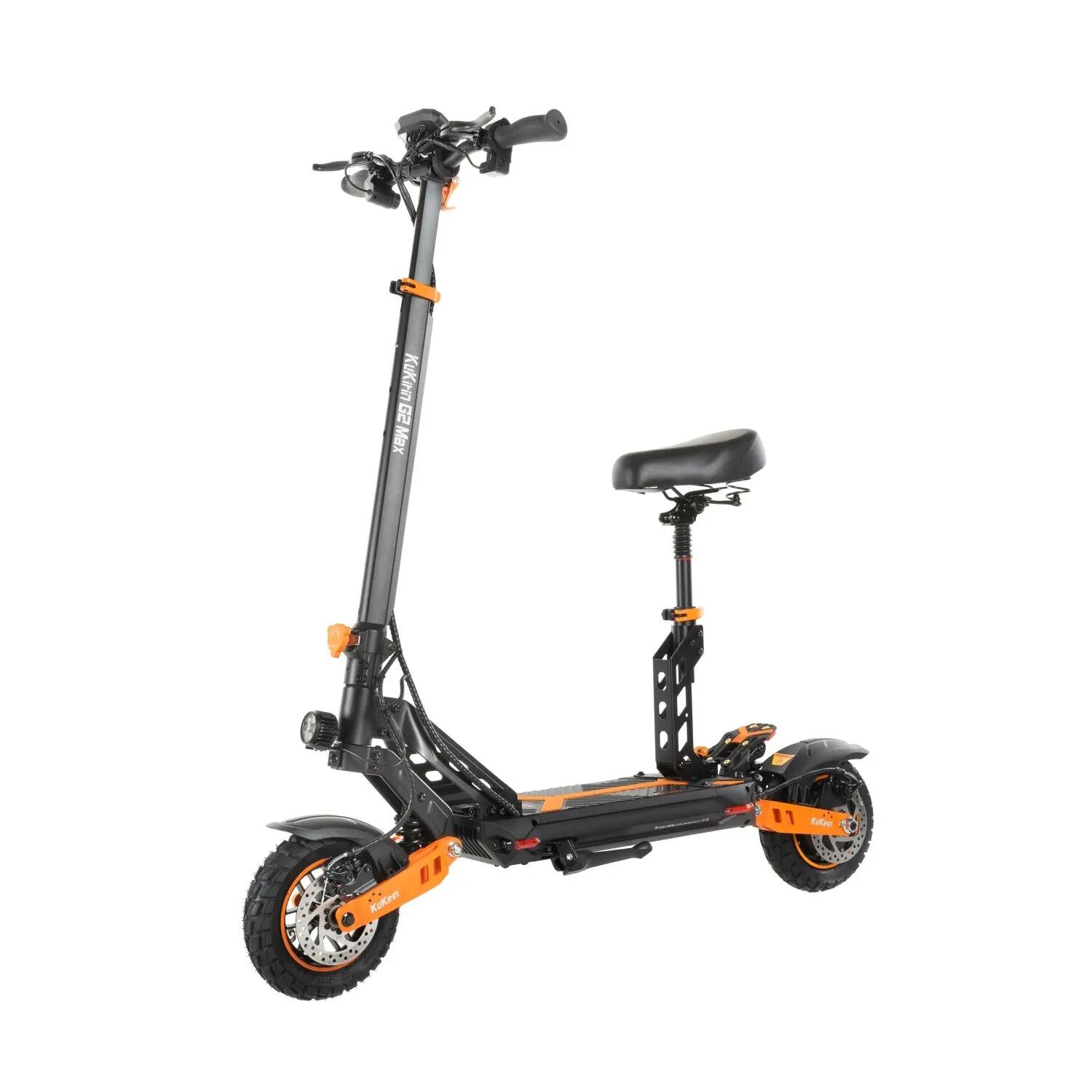 Patinete Elétrico KuKirin G2 MAX 1000W 48V20.8Ah Freios Duplos - Preto 5/5
