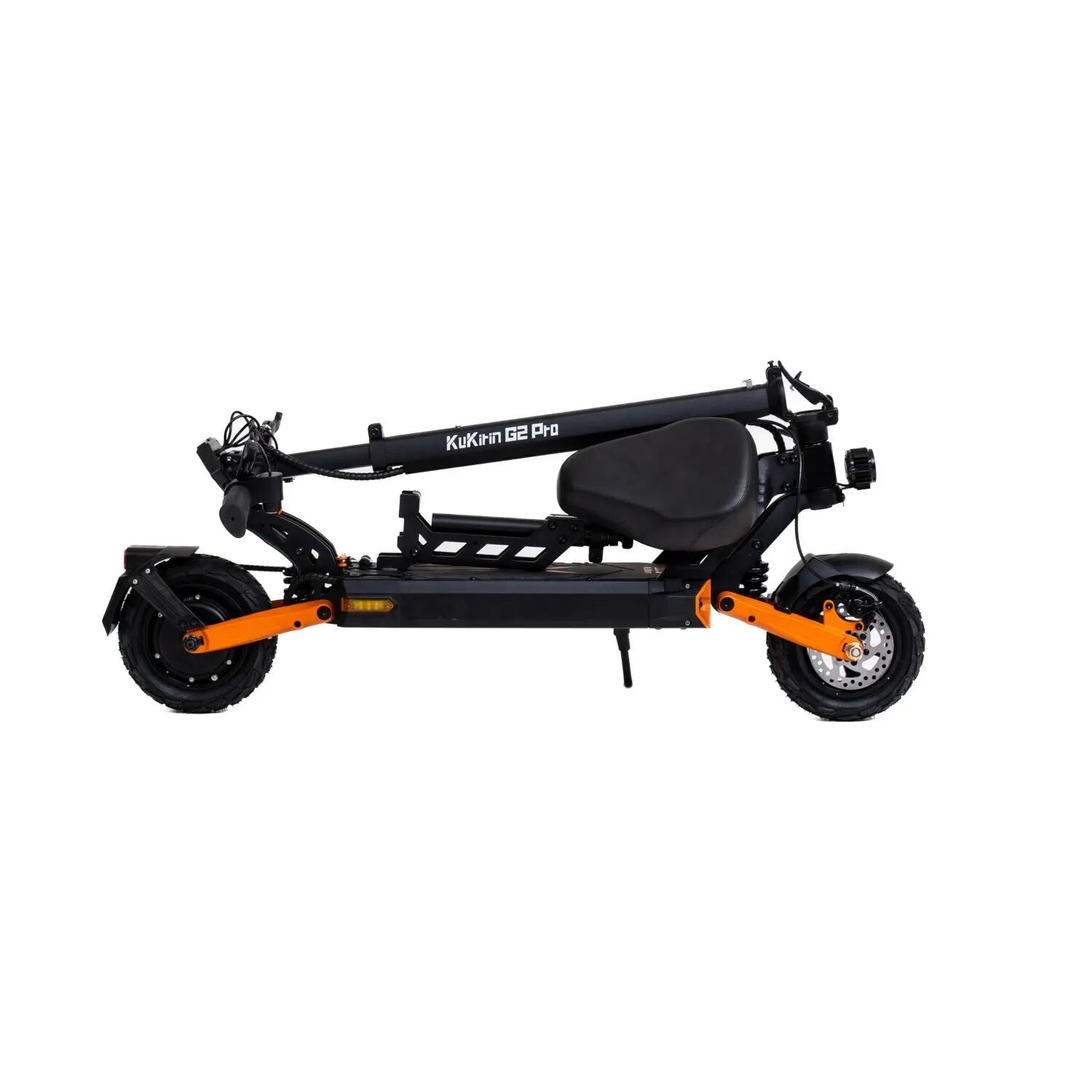 Patinete Elétrico KuKirin G2 PRO 600W 48V15.6Ah Freios Duplos - Preto 5/5