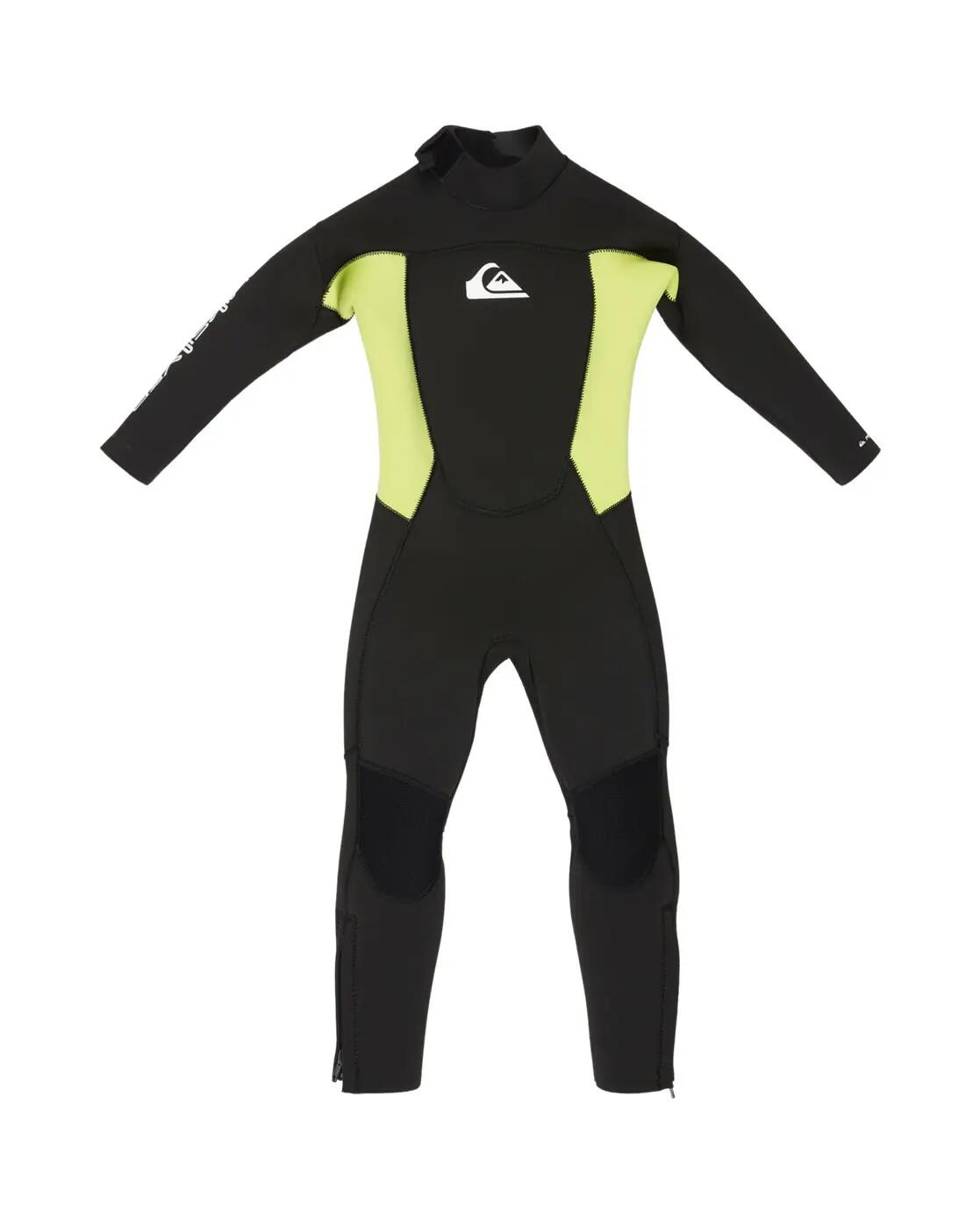 Combinaison de surf à zip dorsal PROLOGUE+ 4/3MM Vert Bébé Garçon 2/4
