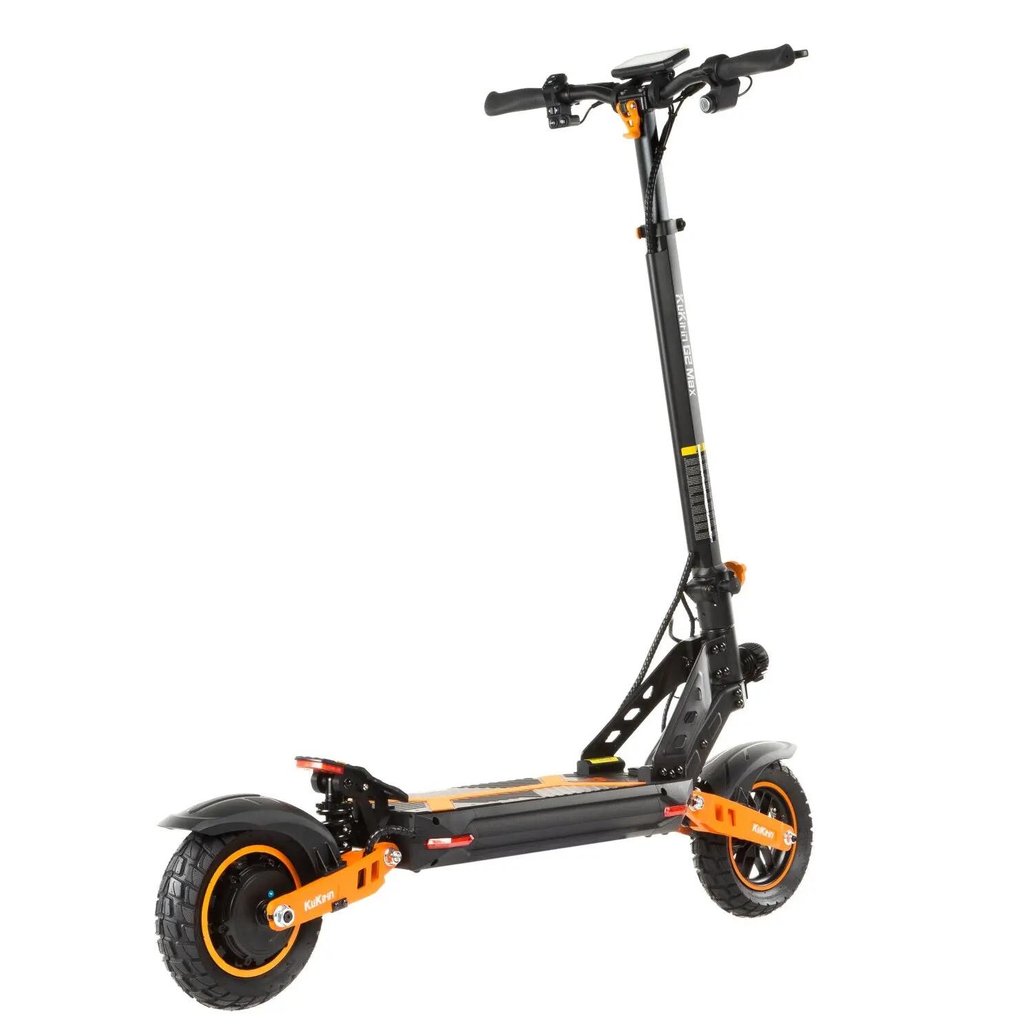 Patinete Elétrico KuKirin G2 MAX 1000W 48V20.8Ah Freios Duplos - Preto 3/5