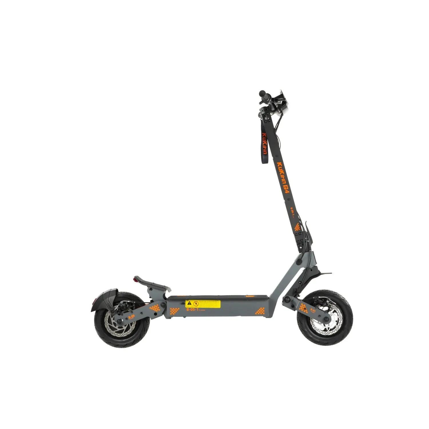 Trottinette Électrique KuKirin G4 2000W 60V20AH 11" Noir 4/5
