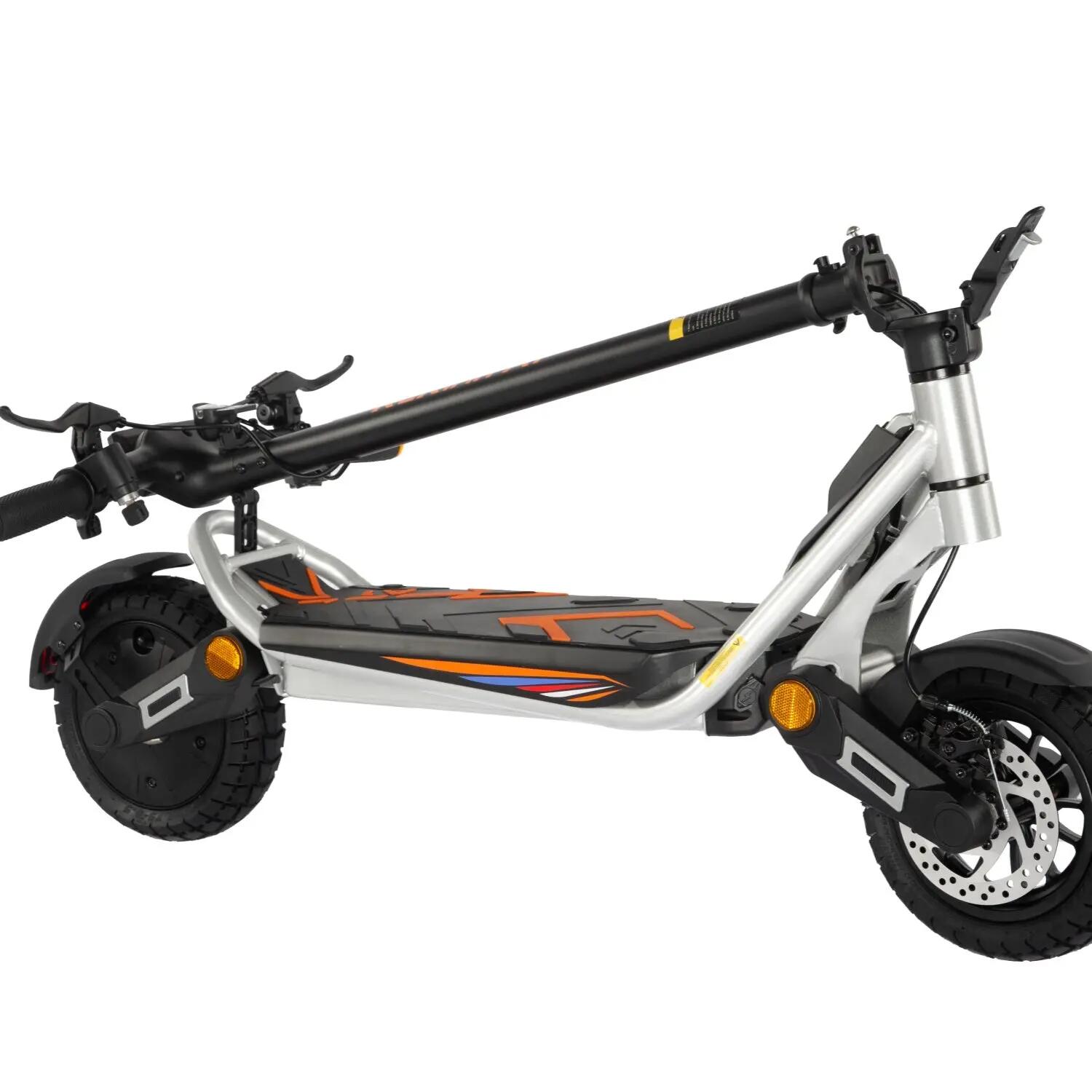 Trottinette éLectrique Pliable Kukirin A1 800W 48V13AH 10" Argent 4/5