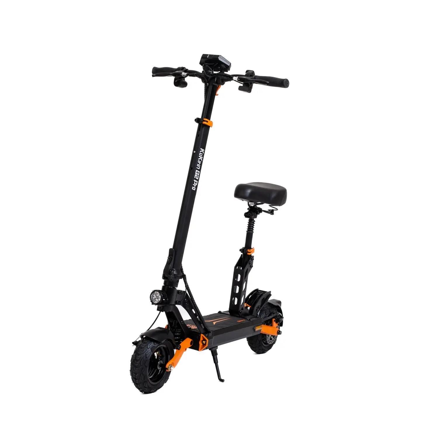 Patinete Elétrico KuKirin G2 PRO 600W 48V15.6Ah Freios Duplos - Preto 3/5