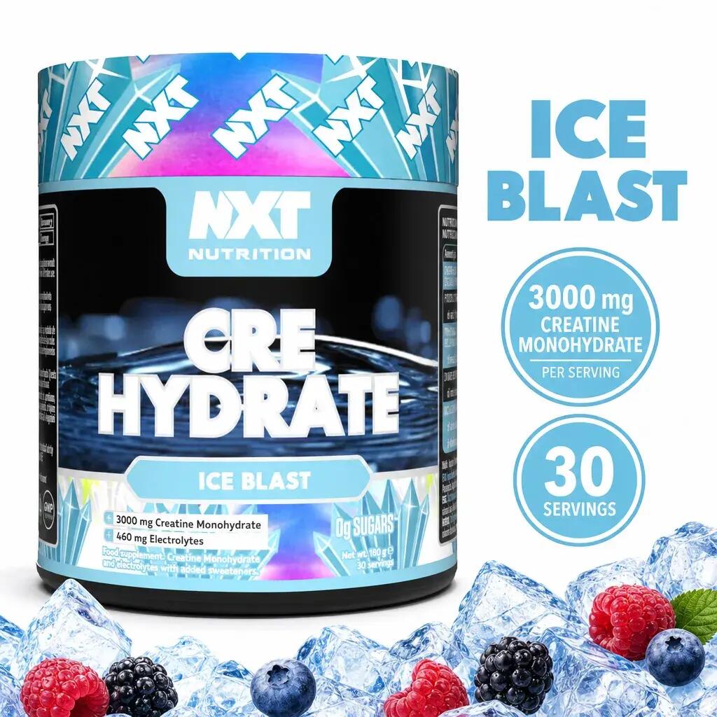 NXT Nutrition Cre Hydrate 180g Ice Blast