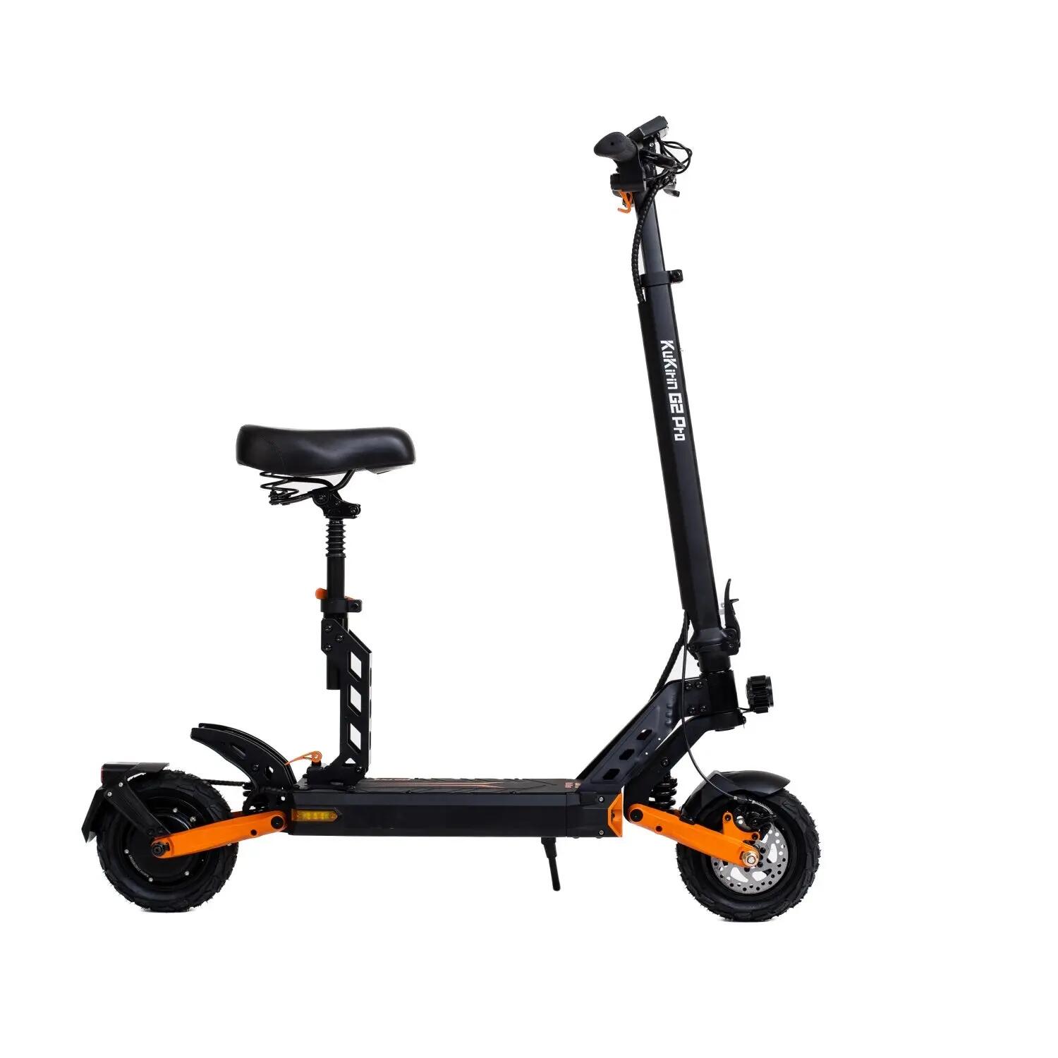 Patinete Elétrico KuKirin G2 PRO 600W 48V15.6Ah Freios Duplos - Preto 2/5