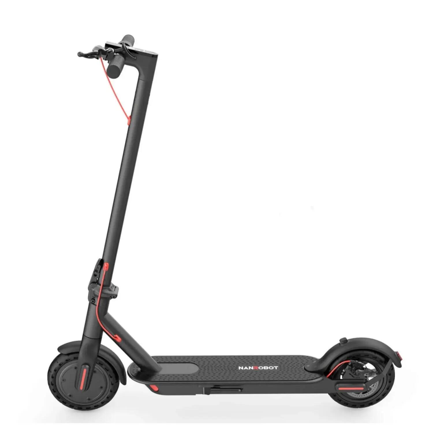 Trotinete elétrica NANROBOT H1 350W 36V5,2Ah 15km 25km/h Cor Preto 2/5