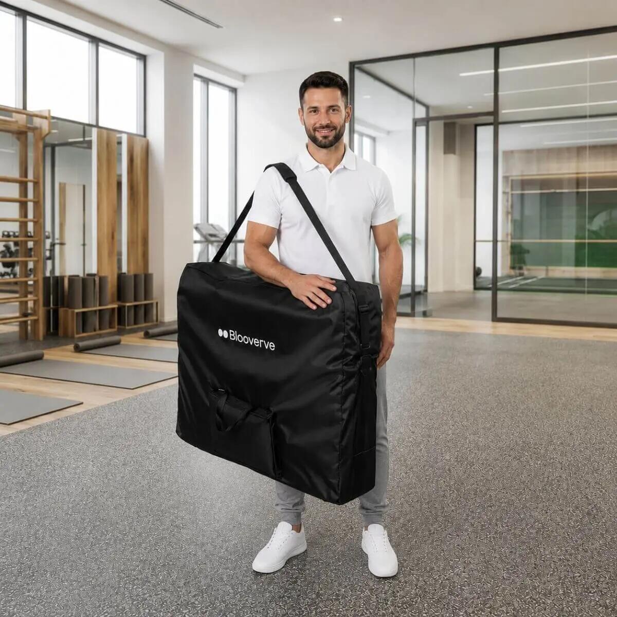 Kit Marquesa Portátil 3 Corpos 70 cm + Banco com Rodas Preto 7/7