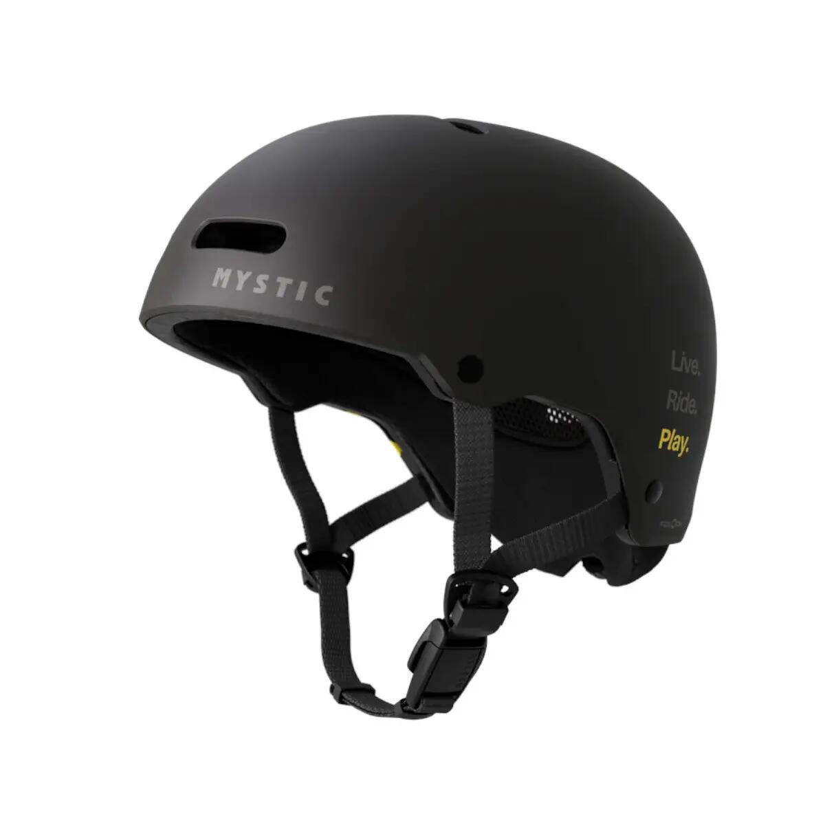 Kask Mystic Vandal Pro Dirty Habits Black Yellow 2026 3/6