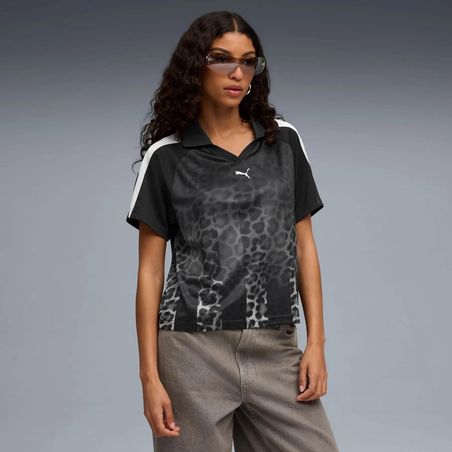 Maglia da calcio Puma T7 LEO LUXE RELAXED nera 63349901 XL 3/5