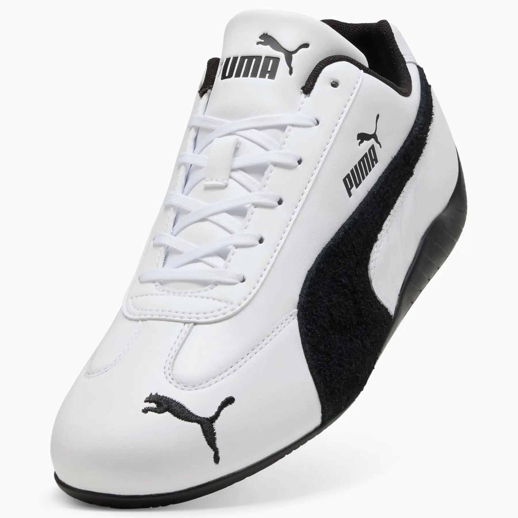 Puma SPEEDCAT LTHR unisex sportschoenen wit 40317501 r 47 5/6