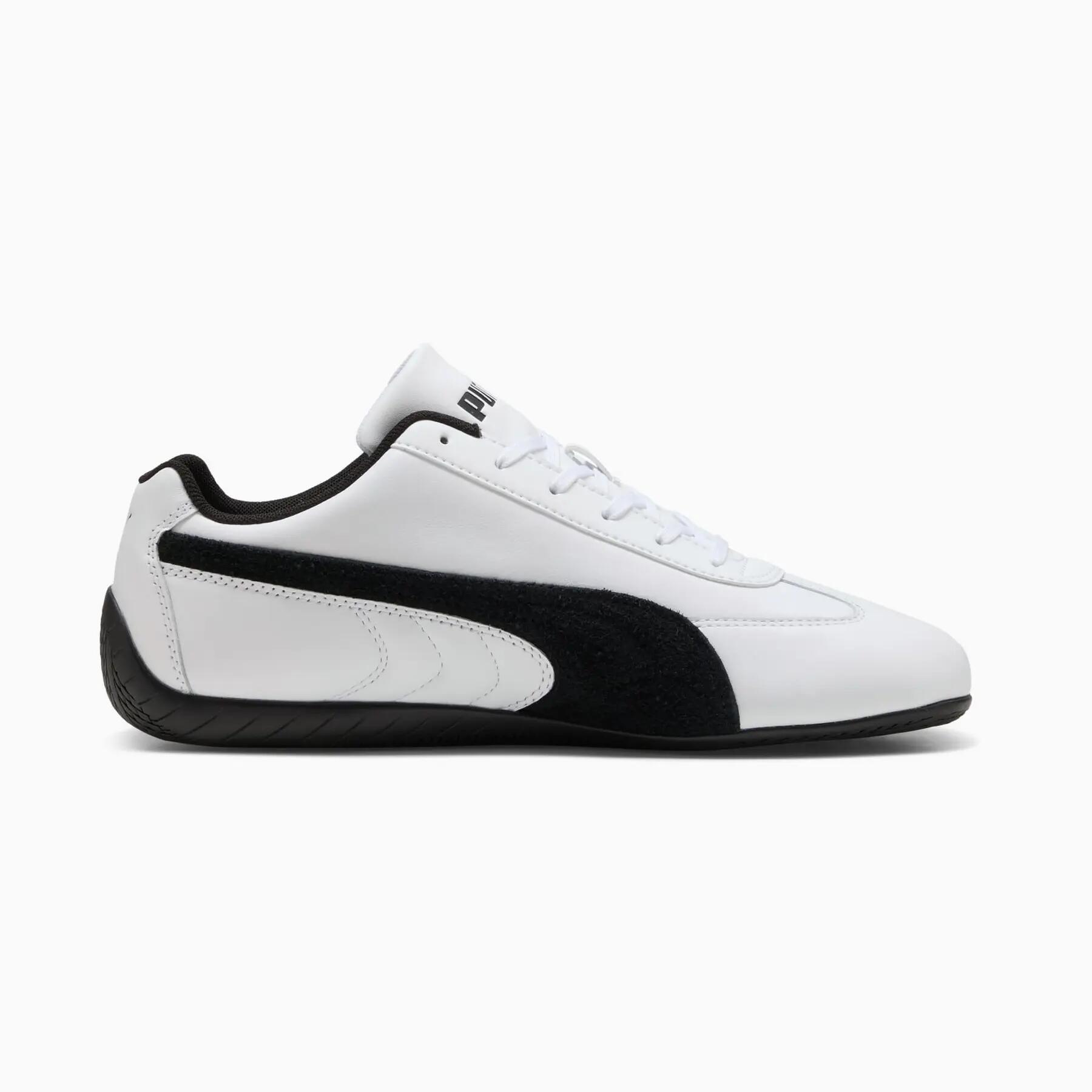 Puma SPEEDCAT LTHR unisex sportschoenen wit 40317501 r 47 4/6