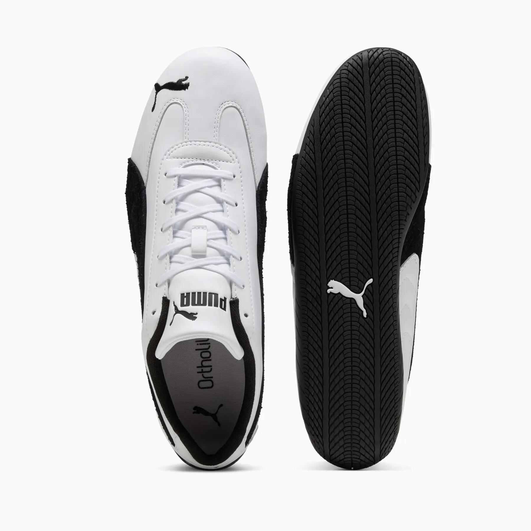 Puma SPEEDCAT LTHR unisex sportschoenen wit 40317501 r 47 3/6