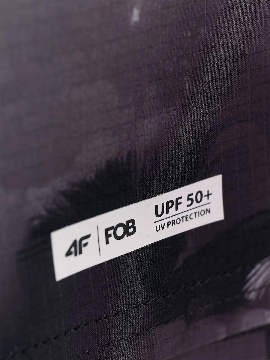Spodenki plażowe boardshorty z filtrem UPF50+ męskie 4F 4FRSS26UBDSM267 7/7