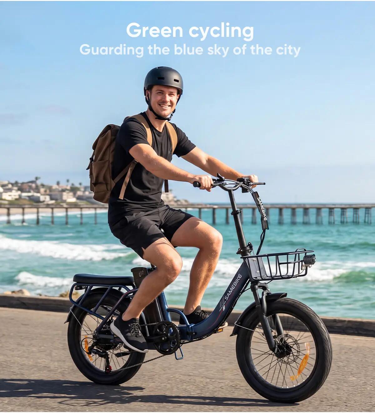 Bicicletta elettrica per adulti CY20 Pro, pneumatici 20"×3,0", batteria 48V 13Ah 15/15