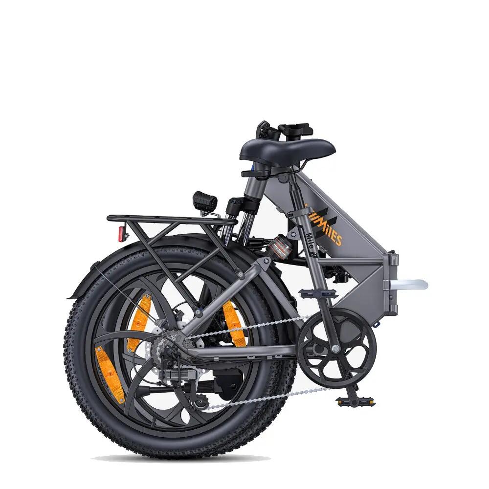 Bici elettrica adulti HillMiles Mile 2 250W 36V13Ah 20" Fat TT 4/15